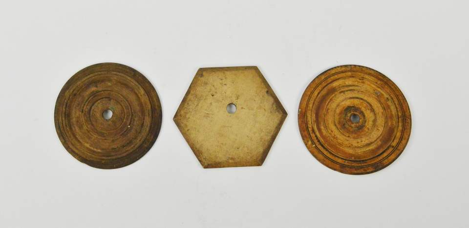 Holzformen, Schablonen zum Schneiden von Rund und Wabenscheiben