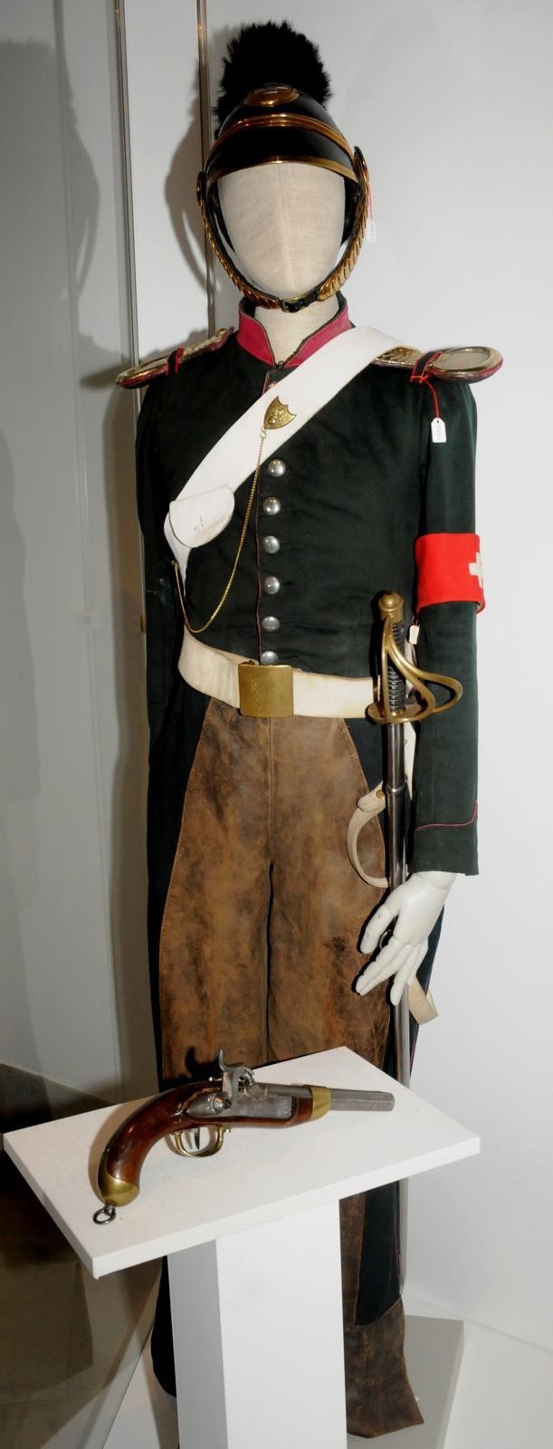 Uniform (Kavallerie) Dragoner, Eidg. Ord. 1852