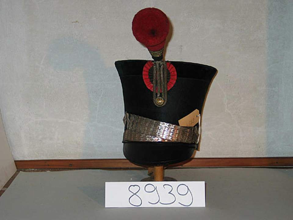 Tschako Kantonale Ordonnanz Bern, Offizier Infanterie