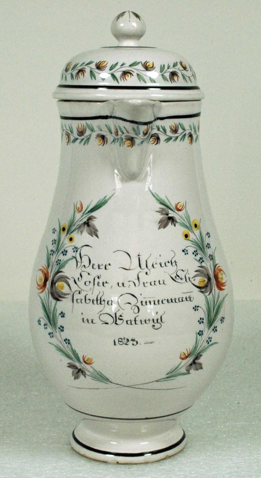Krug, Milchkrug und Kaffeekrug