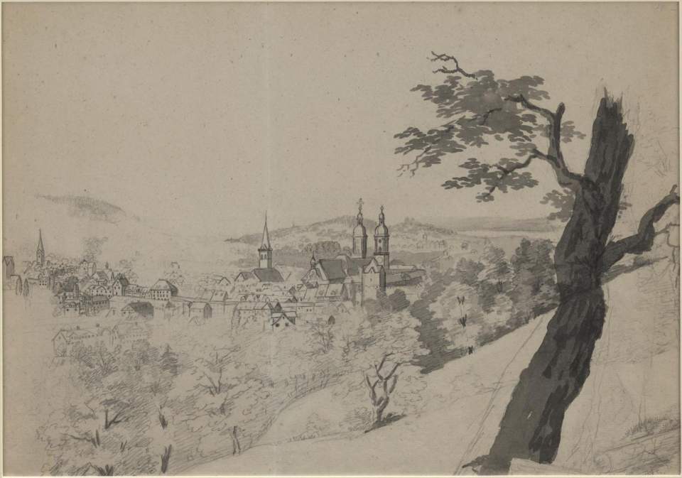 Ansicht St.Gallen von Südwesten