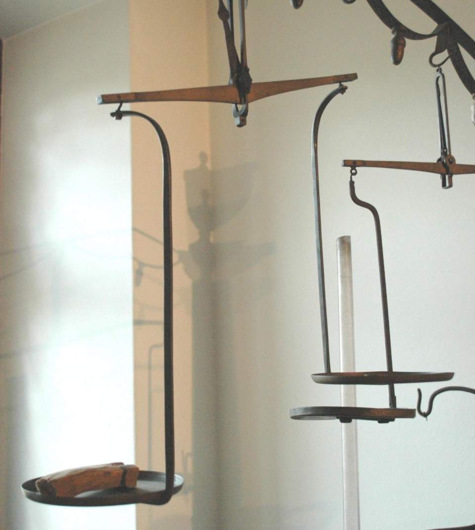 Apothekerwaage, Balkenwaage