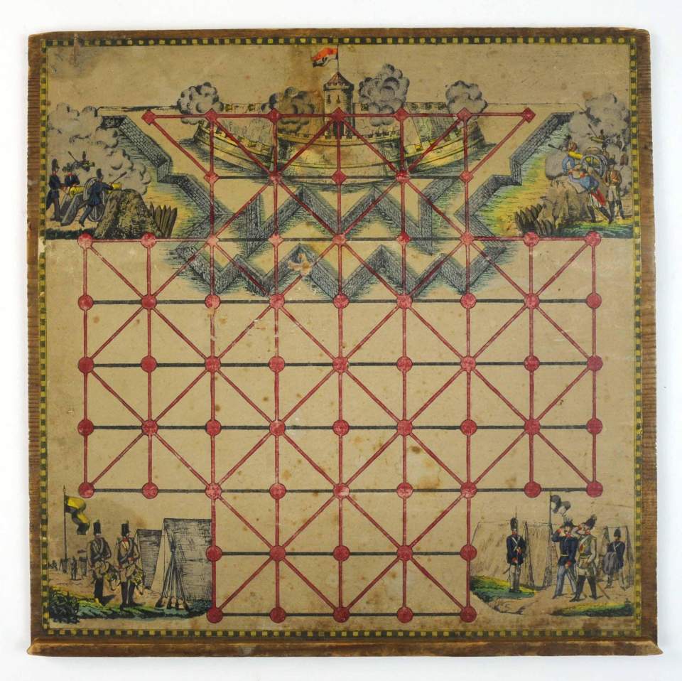 Gesellschaftsspiel, Belagerungsspiel, Kriegsspiel