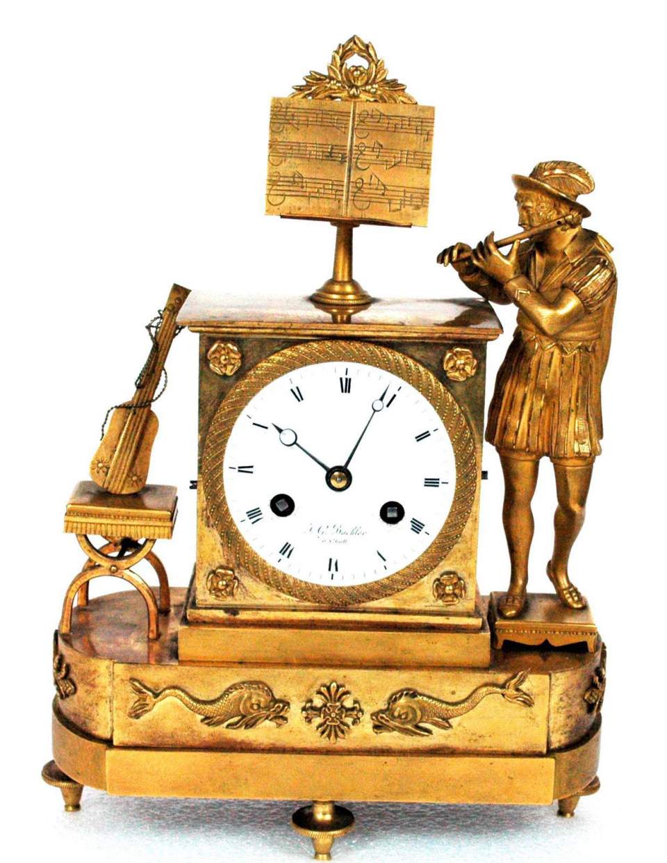 Stutzuhr, Figurenuhr, Tischuhr, kleine Kaminuhr