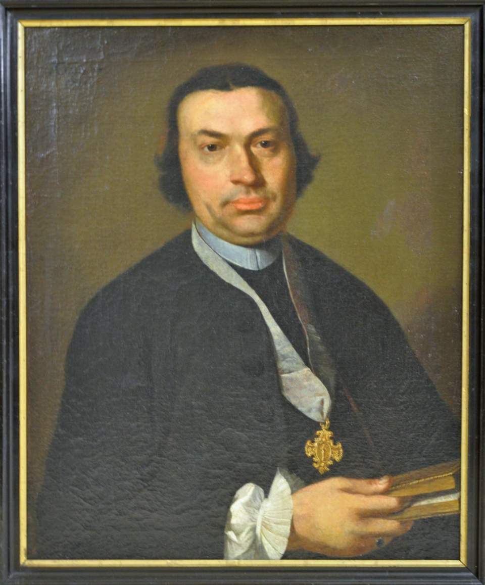 Porträt, Ölgemälde des Johannes Melchior Natsch