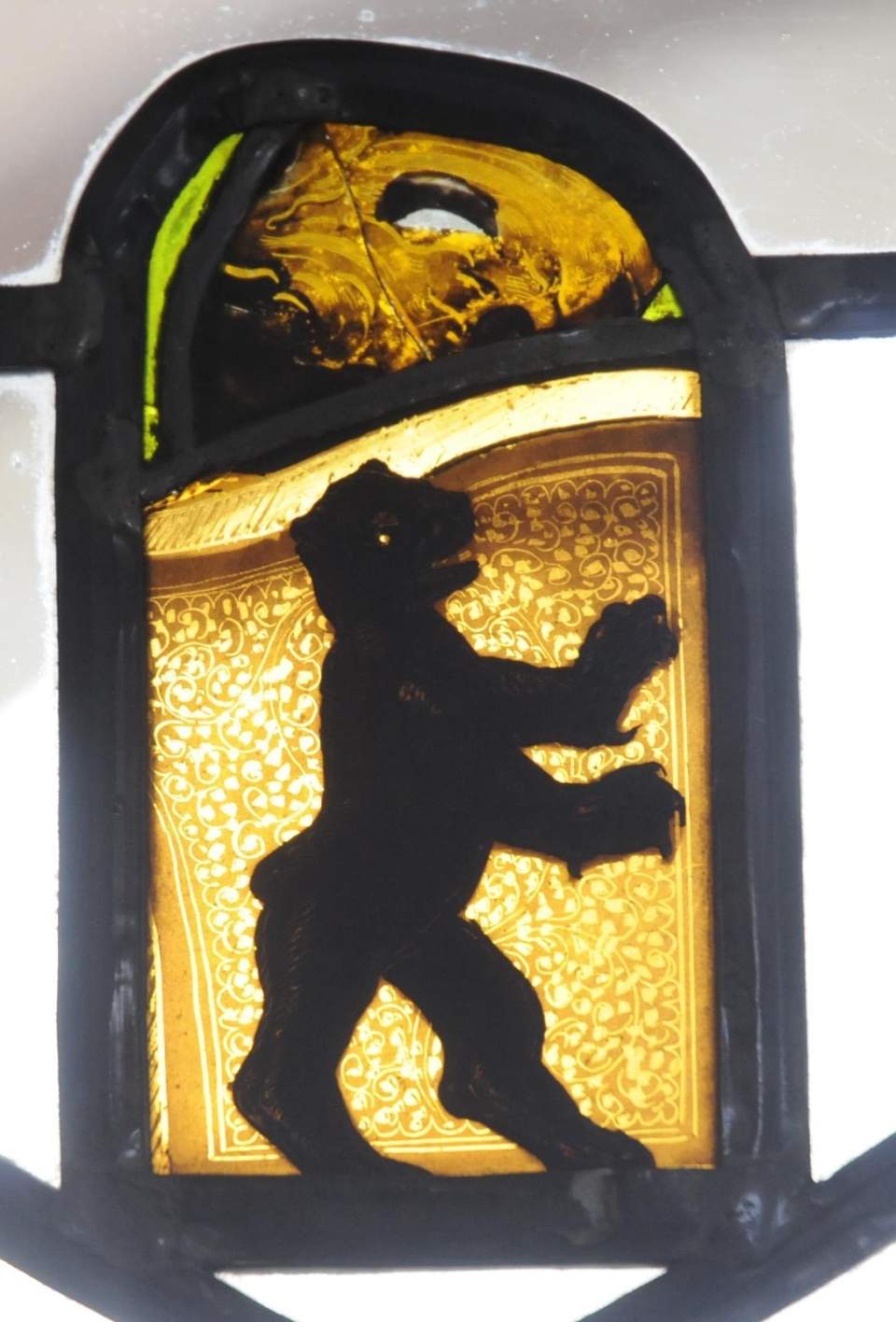Wappenscheibe des Stifts St. Gallen, Glasgemälde