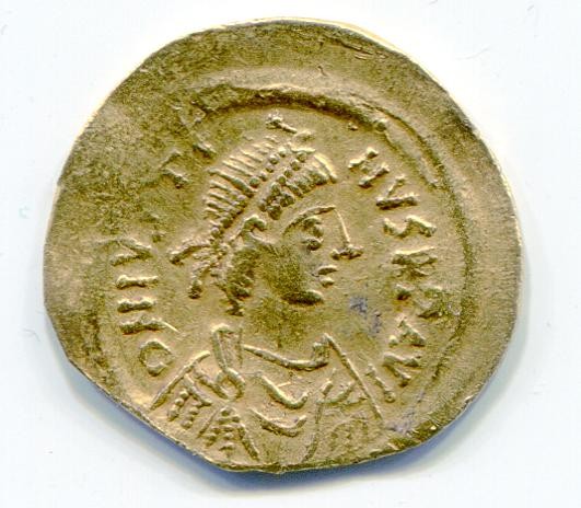 Byzantinische Münze Semissis