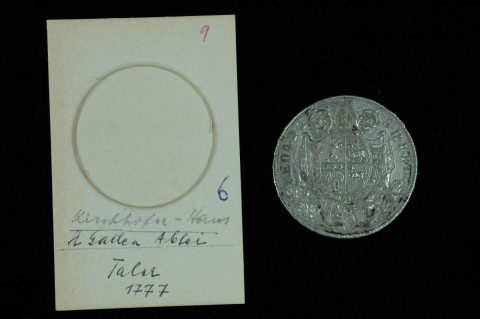 1 Taler (Fürstabt Beda Angehrn 1767-1796); St. Galler Münze