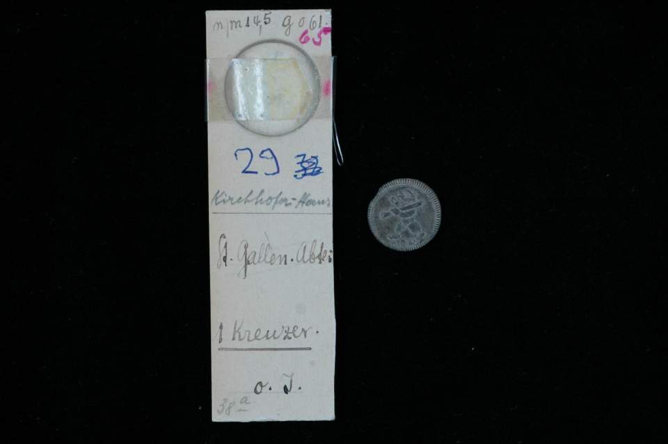 1 Kreuzer; St. Galler Münze