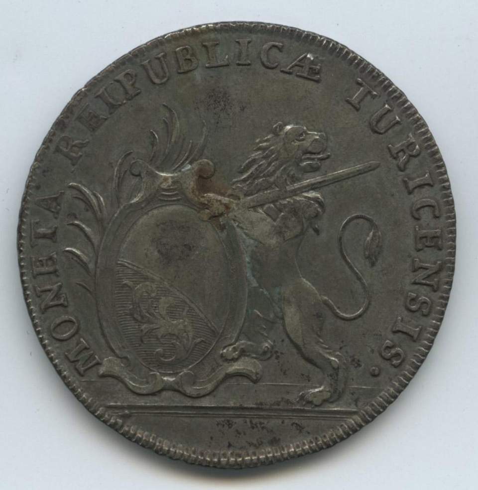 Münze, Zürcher Taler 1776
