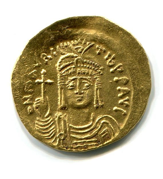 Byzantinische Münze Solidus