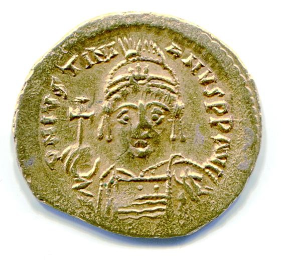 Byzantinische Münze Solidus