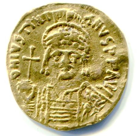 Byzantinische Münze Solidus