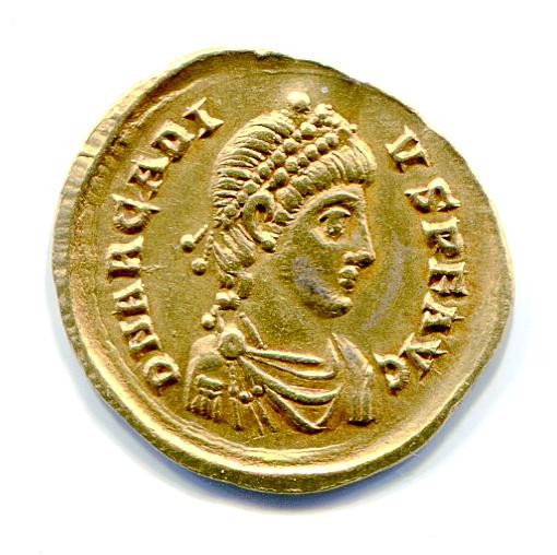 Byzantinische Münze Semissis