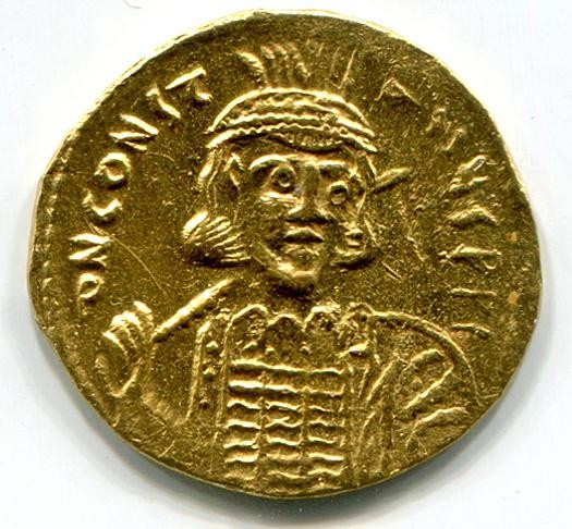 Byzantinische Münze Solidus