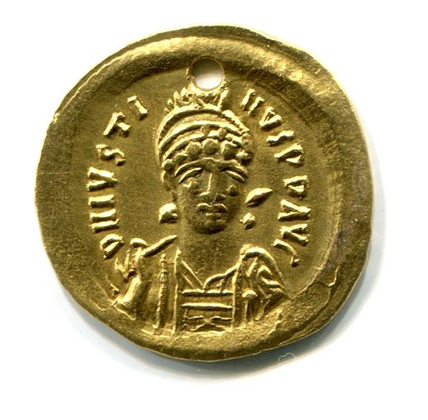 Byzantinische Münze Solidus