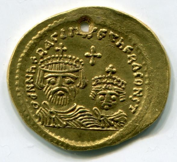 Byzantinische Münze Solidus