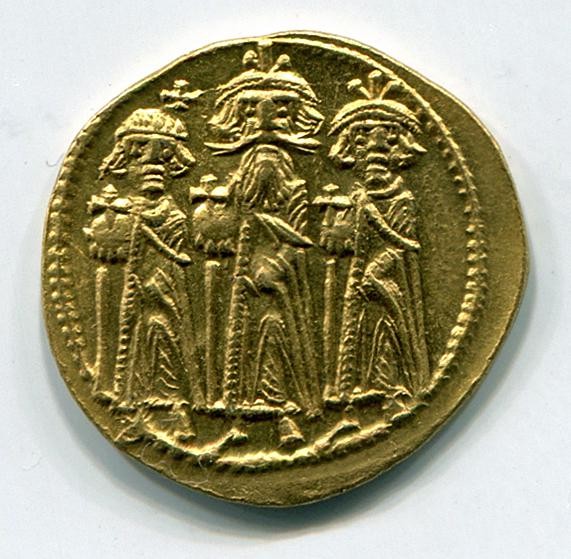 Byzantinische Münze Solidus