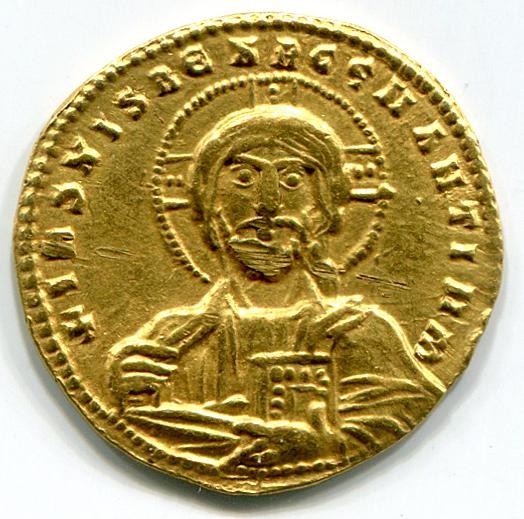 Byzantinische Münze Solidus