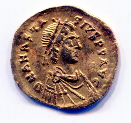 Byzantinische Münze Semissis