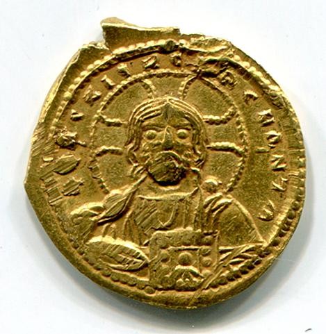 Byzantinische Münze Solidus