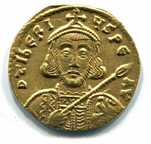 Byzantinische Münze Solidus