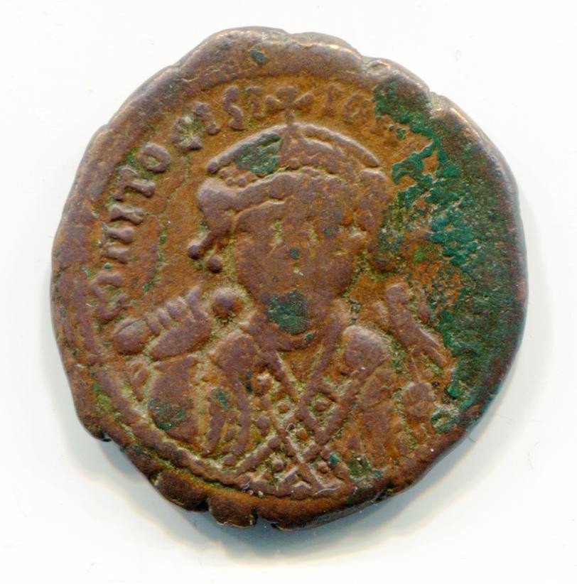 Byzantinische Münze Follis