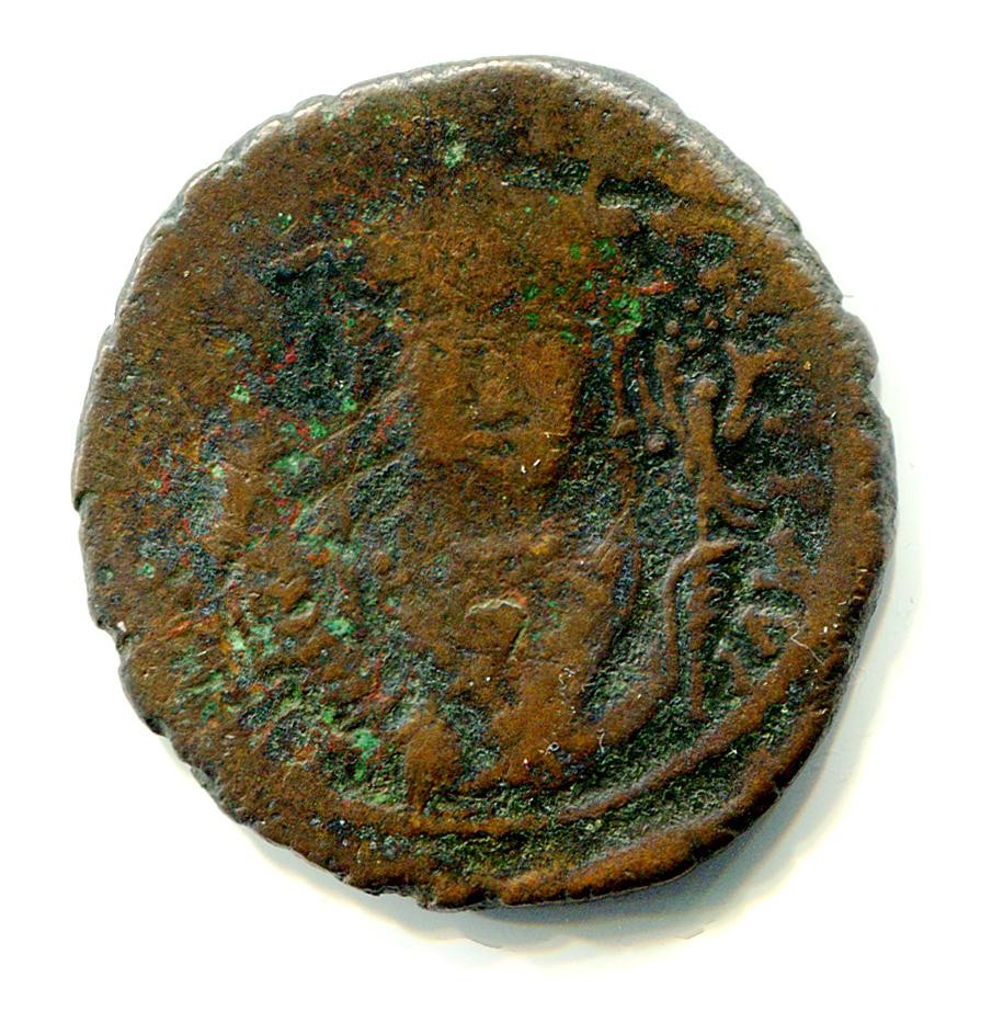 Byzantinische Münze Follis