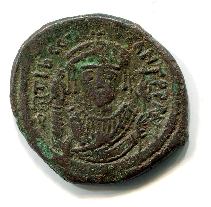 Byzantinische Münze Follis