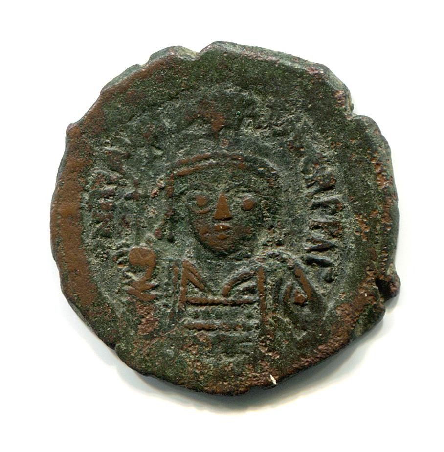 Byzantinische Münze Follis