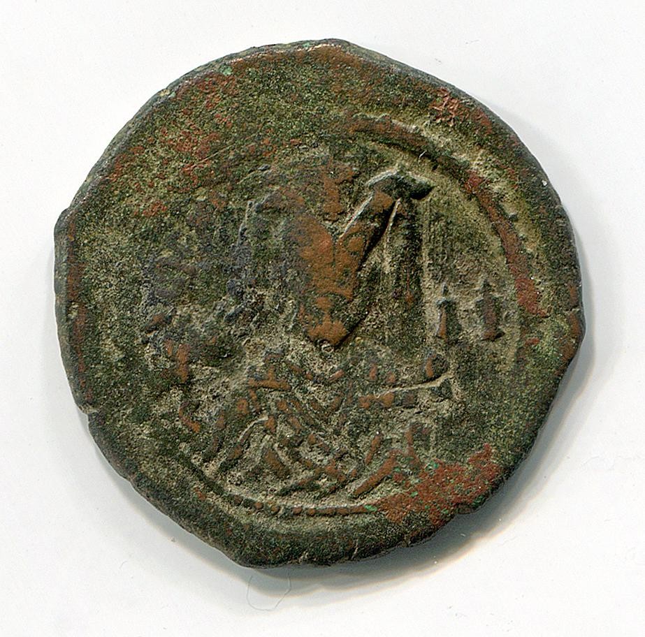 Byzantinische Münze Follis
