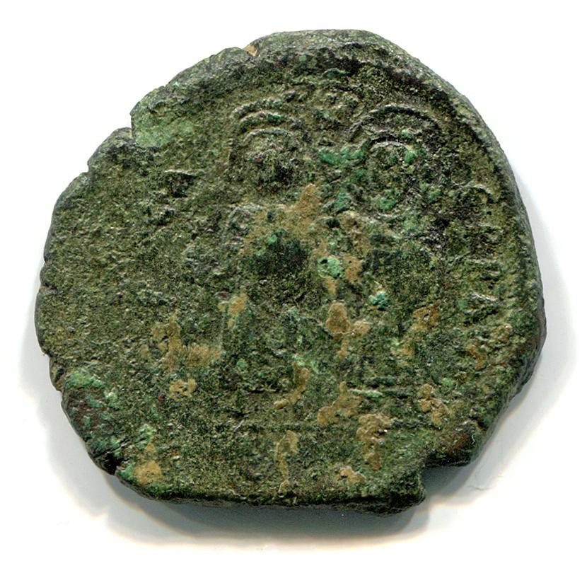 Byzantinische Münze Follis