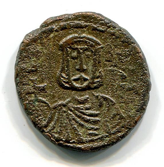 Byzantinische Münze Follis