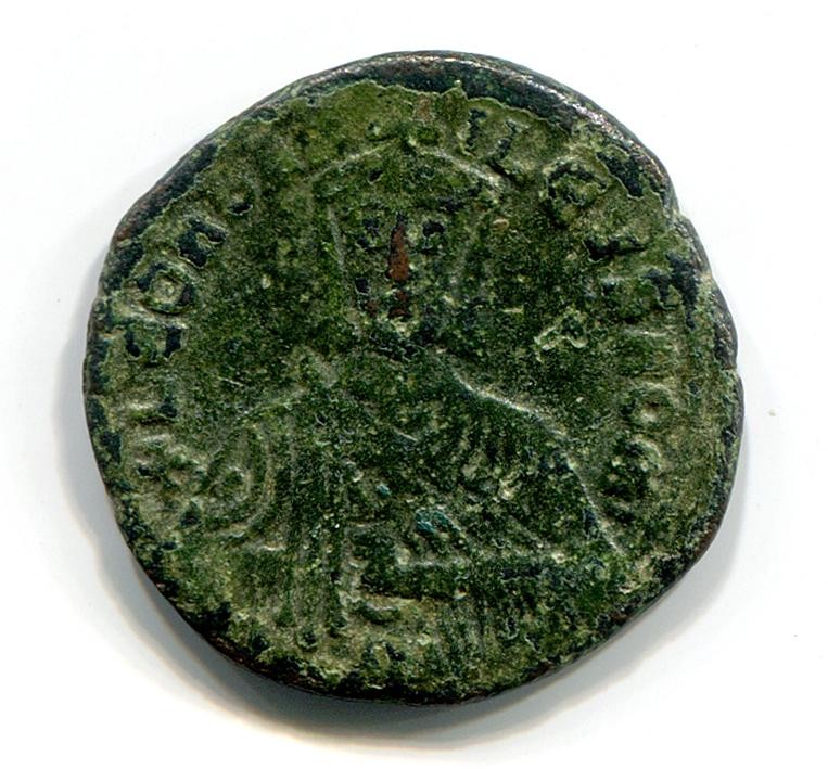 Byzantinische Münze Follis