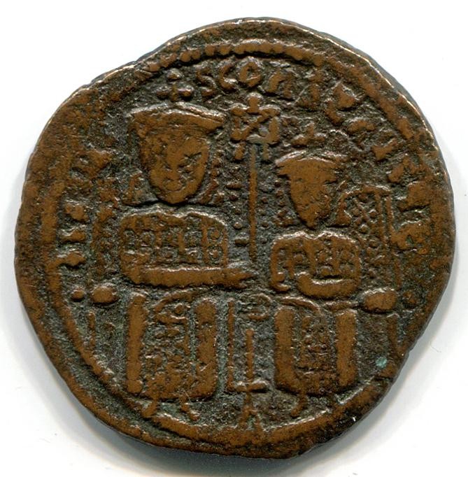 Byzantinische Münze Follis