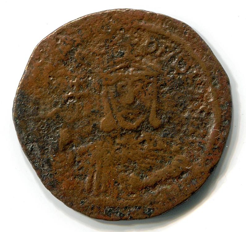 Byzantinische Münze Follis