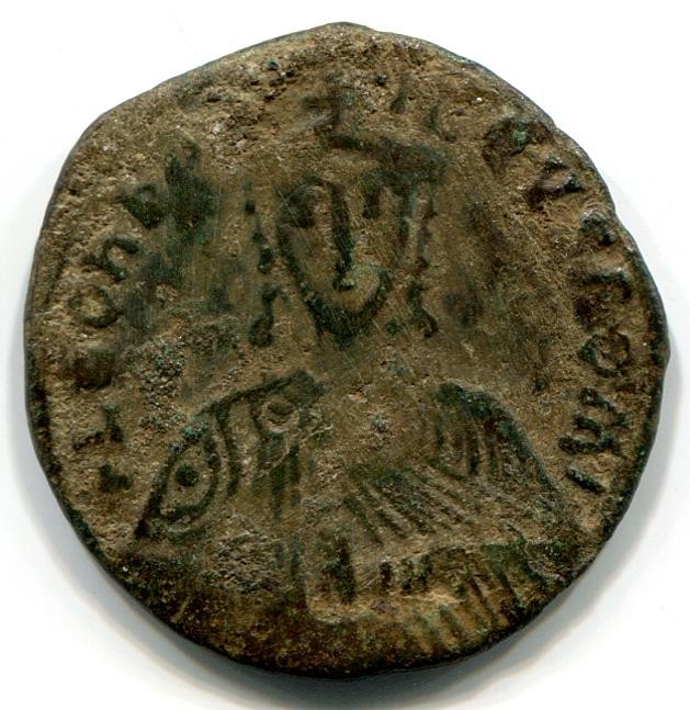 Byzantinische Münze Follis