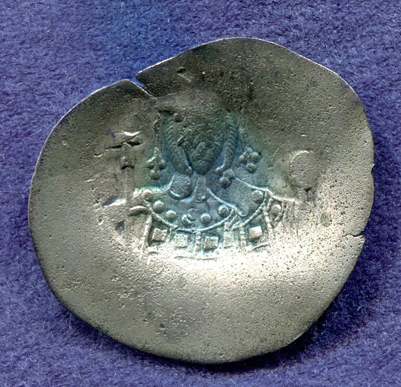 Byzantinische Münze Aspron Trachy