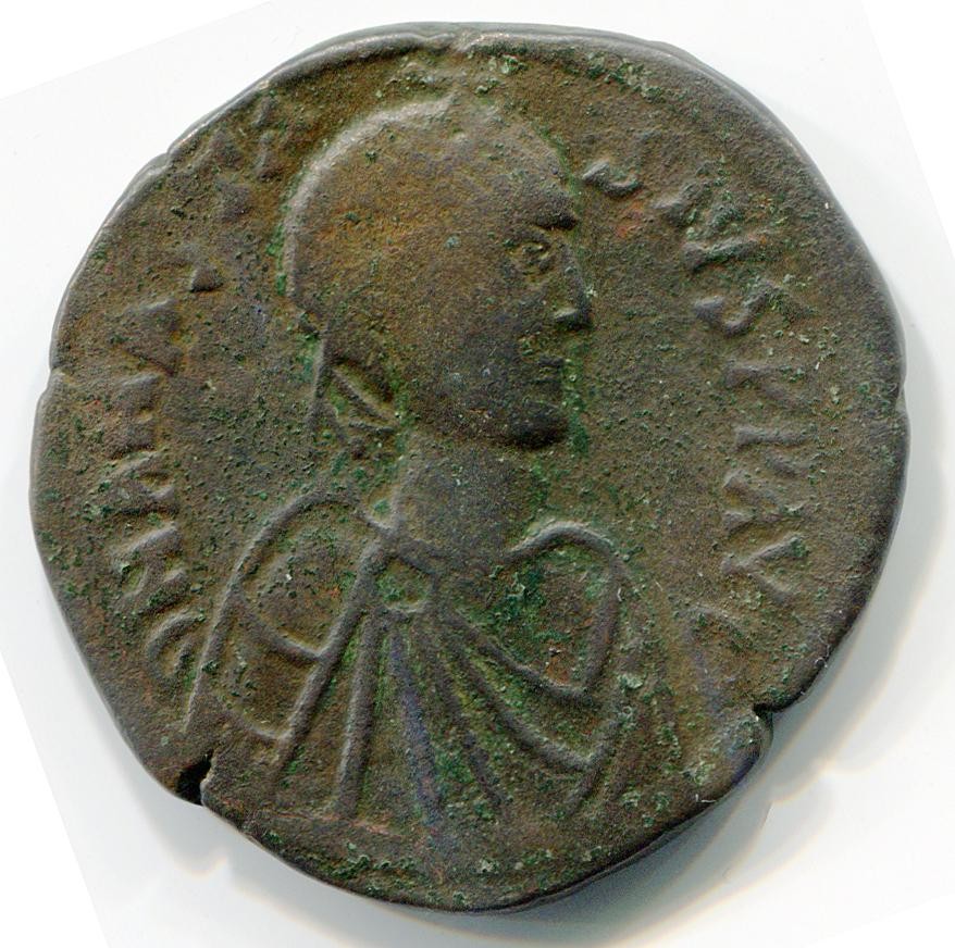 Byzantinische Münze Follis