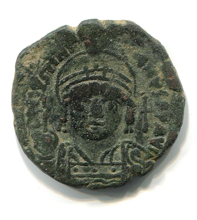 Byzantinische Münze Follis