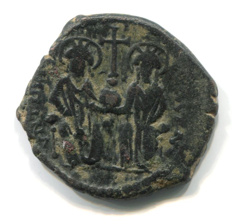 Byzantinische Münze Follis