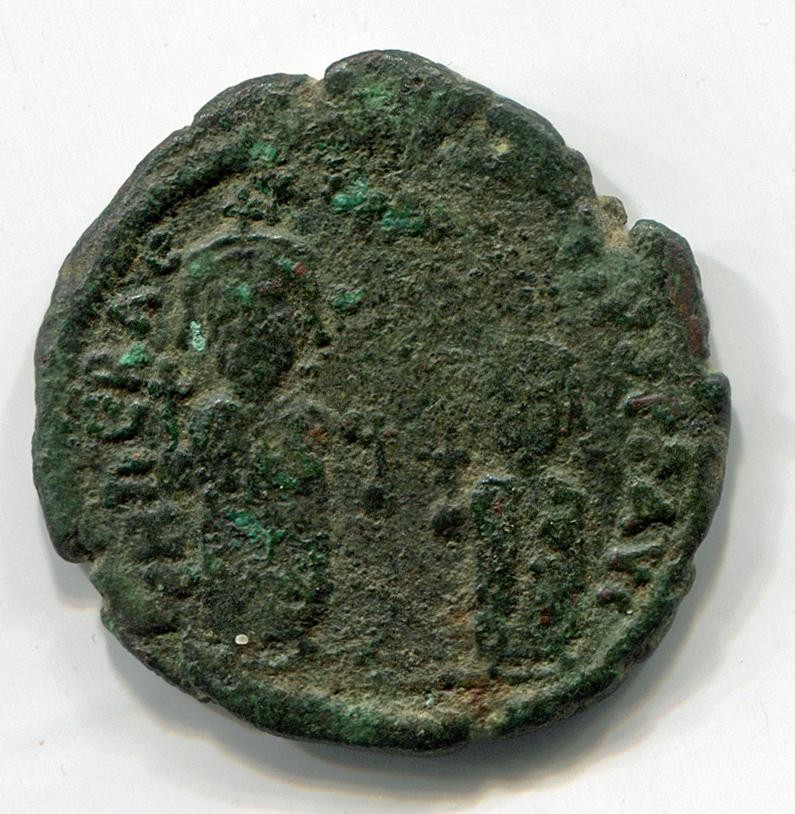 Byzantinische Münze Follis