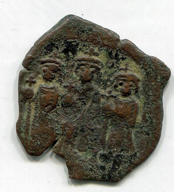 Byzantinische Münze Follis