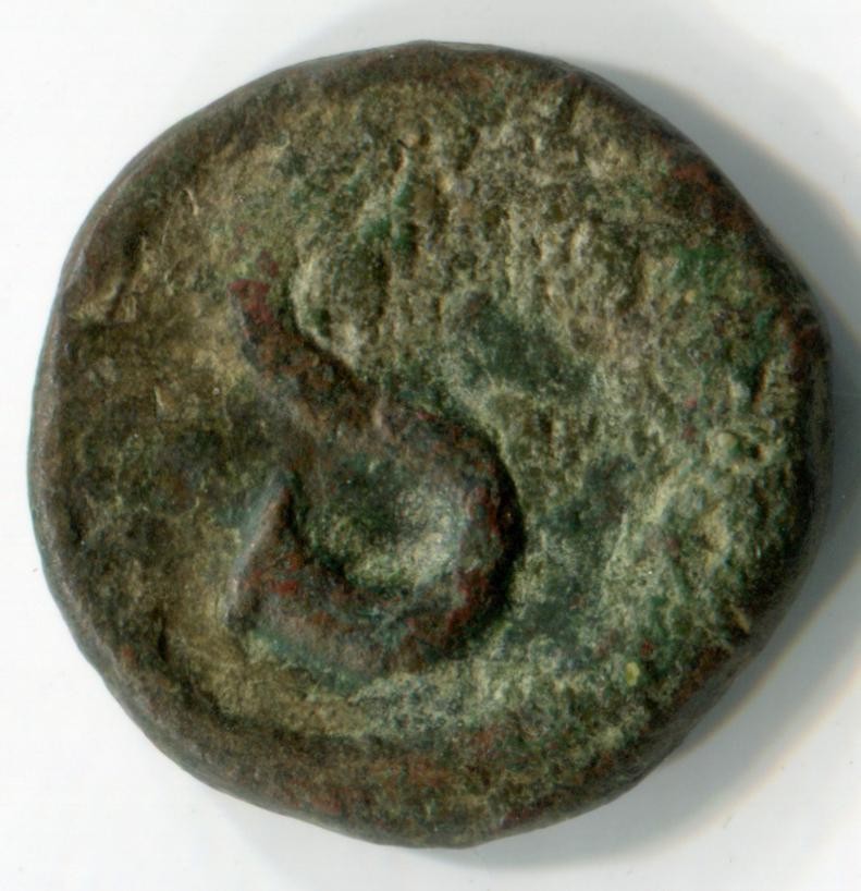 Byzantinische Münze Penta, 6 Nummi