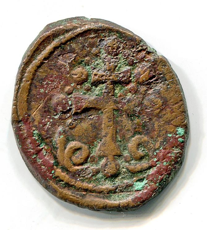 Byzantinische Münze Follis
