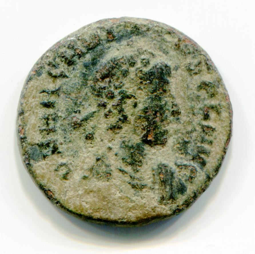 Byzantinische Münze Aes III