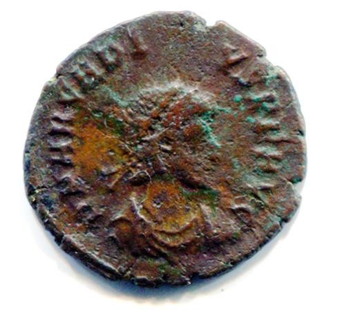 Byzantinische Münze Aes III