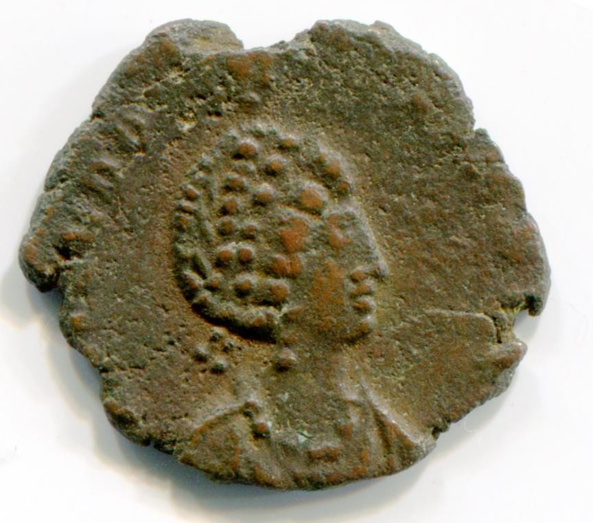 Byzantinische Münze Aes III