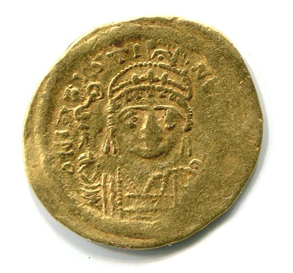Byzantinische Münze Solidus