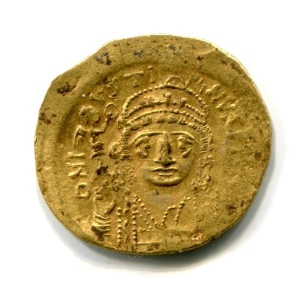 Byzantinische Münze Solidus